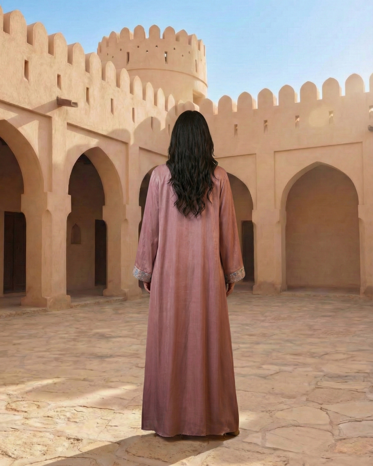 Blush Citadel Abaya