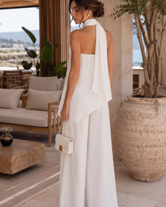 Halter Draped Set