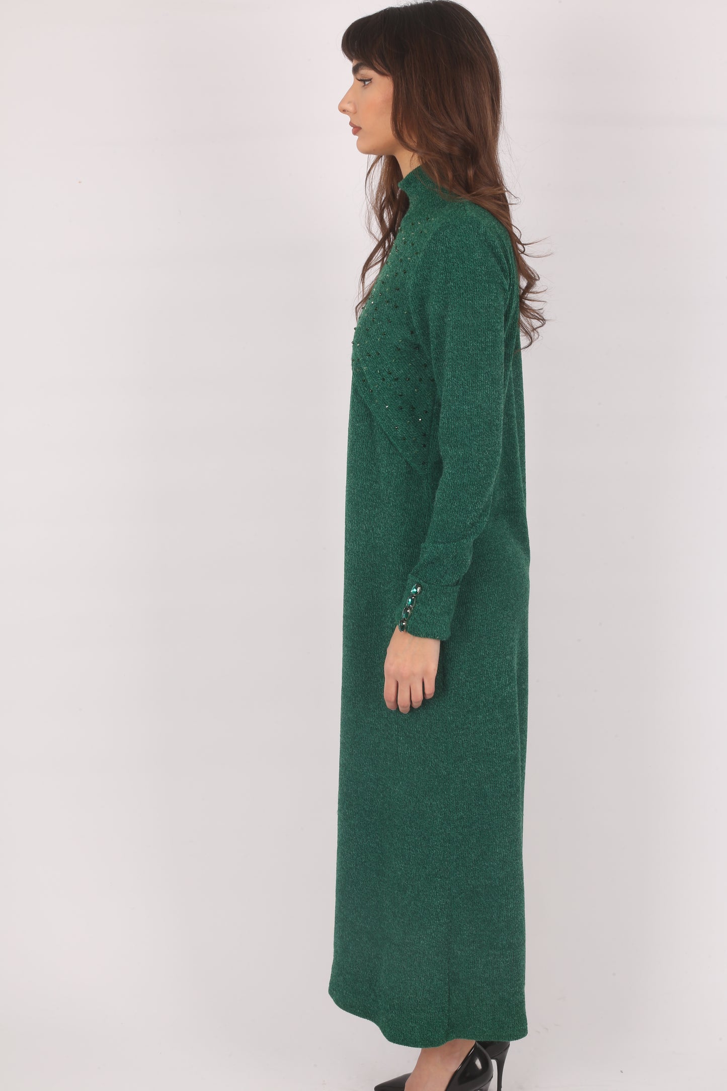 Chacha green dress