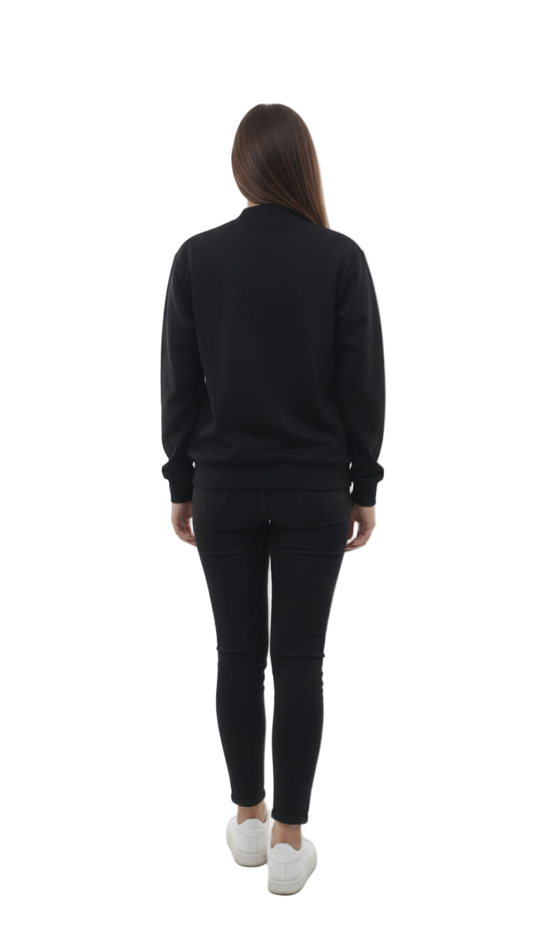 zip-up bomber jacket