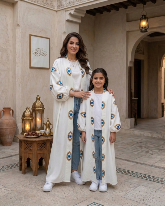 Nazar Embroidered Abaya