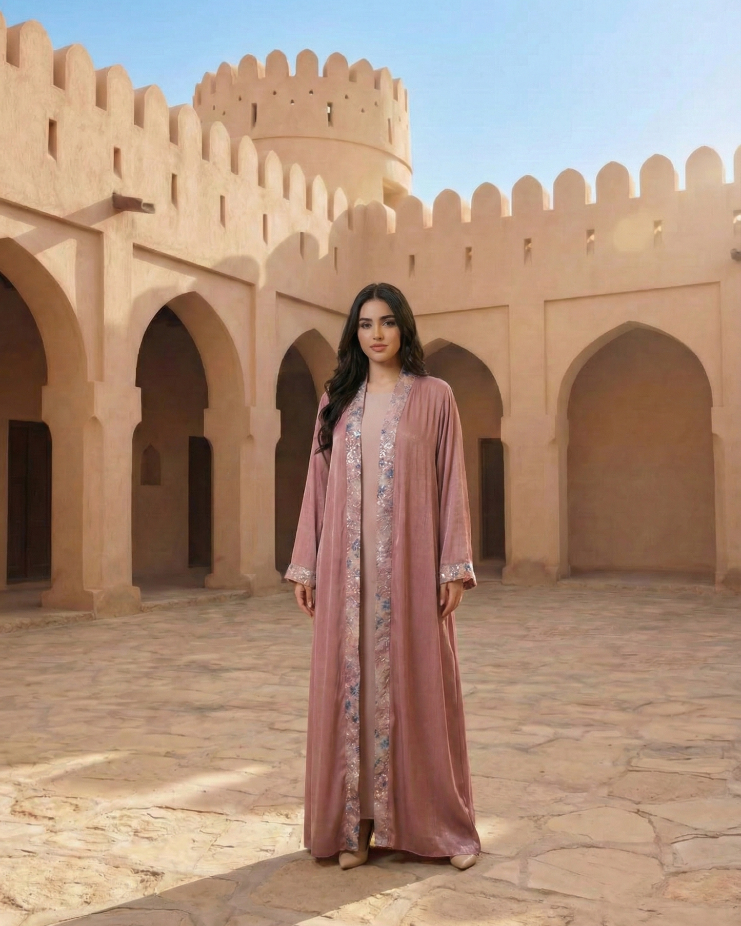 Blush Citadel Abaya