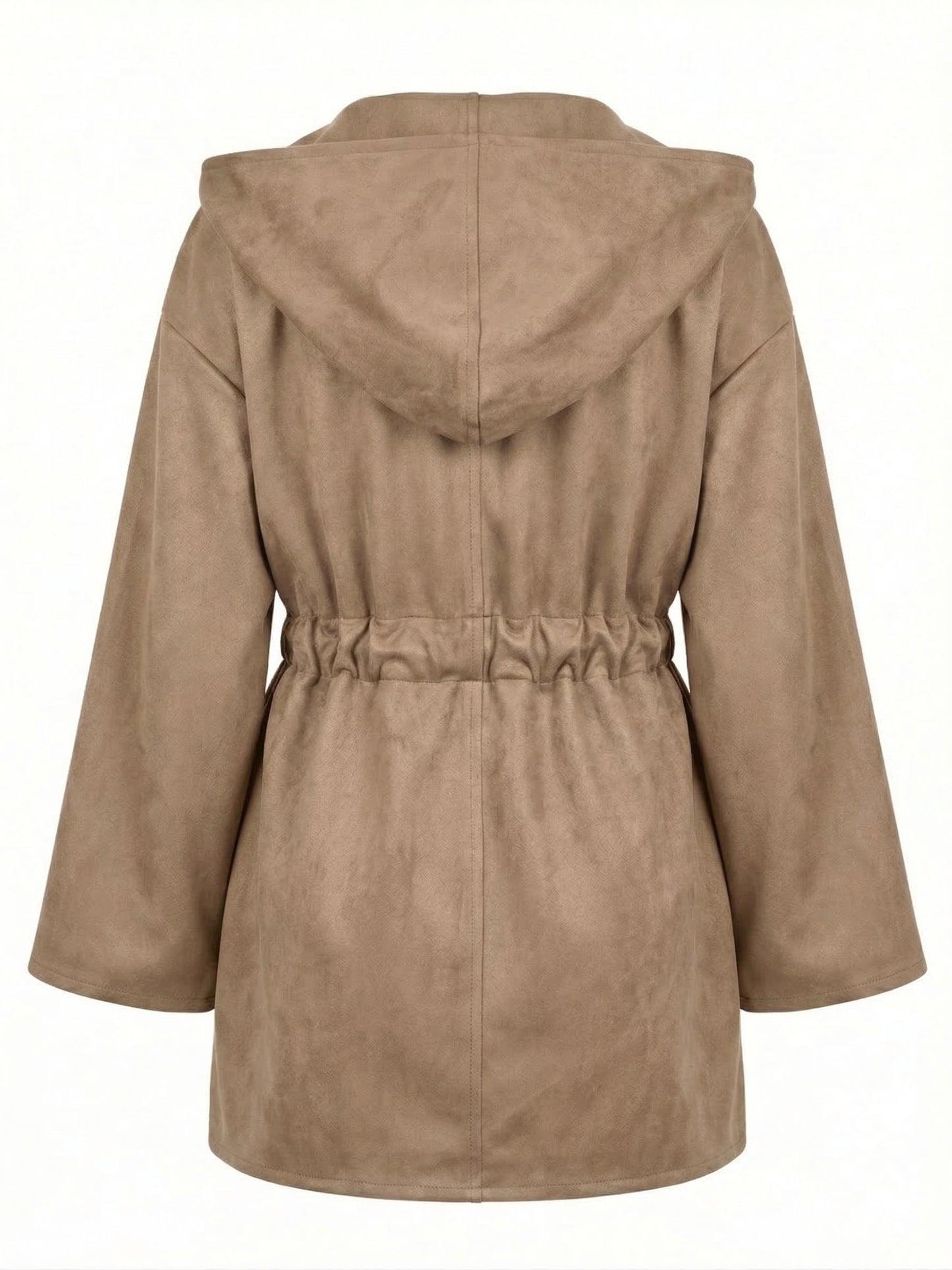 Luxe Hooded Belted Coat