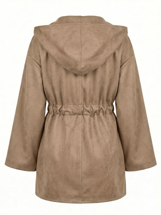 Luxe Hooded Belted Coat