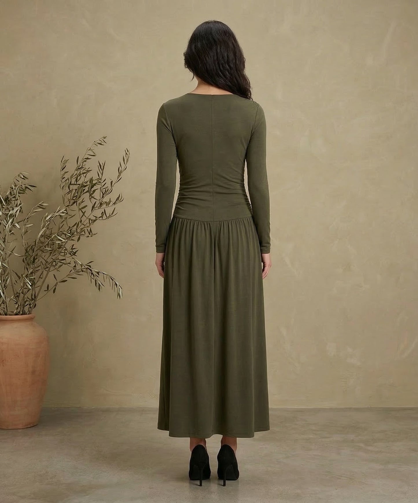 Essential Draped Dress