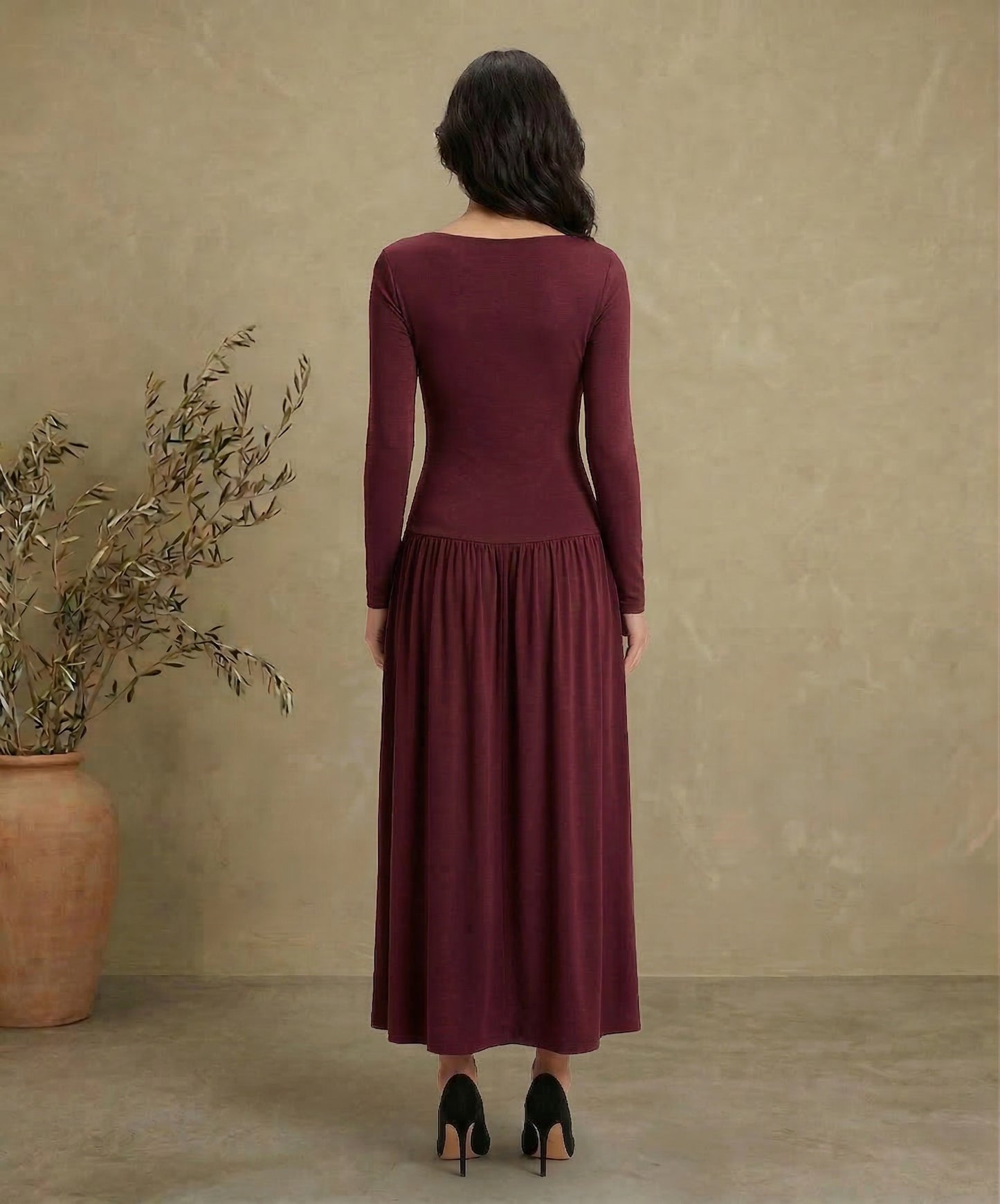 Essential Draped Dress