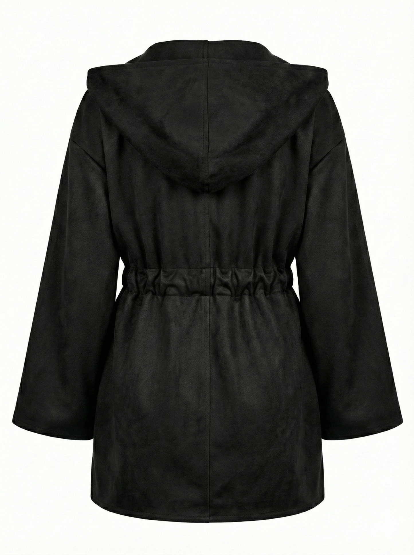 Luxe Hooded Belted Coat