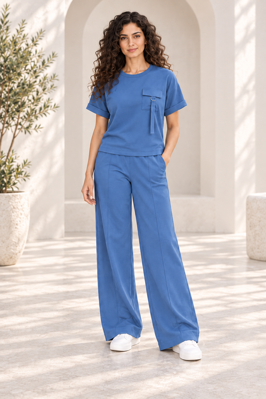Verona Blue two-piece set