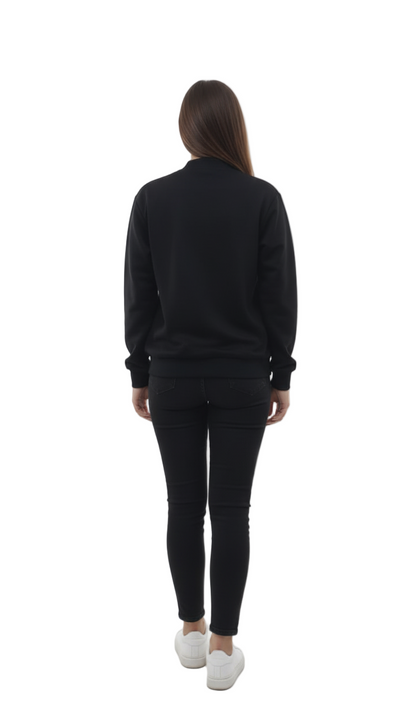 zip-up bomber jacket
